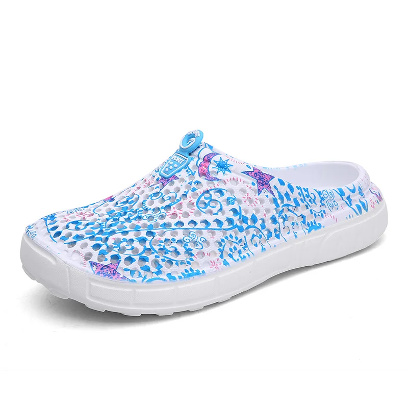 Cool Jelly Shoes Slip-on Sandals 2020 Women Breath Cool Water Summer Women Outdoor Beach Garden Sandals Slippers Clogs Sandals