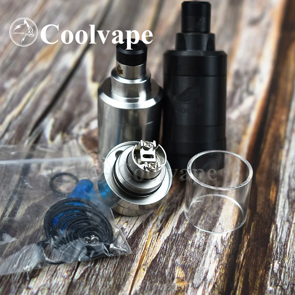 Kayfun-Cigarro eletrônico Top Fill, Atomizador ajustável, MTL Rebuildable Tank, 510, RTA, 22mm, 2ml, 316ss