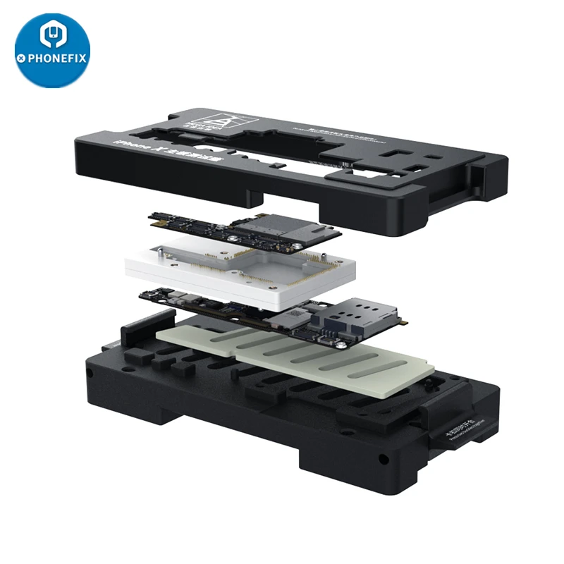 

QIANLI ISocket Jig for iPhone x xs max motherboard test fixture double-stacked logic board disassemble reassemble repair tool