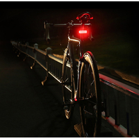 High Quality Sports Tail Light Usb Rechargeable Cheap Bicycle Light Bike Accessories Led Rear Road Lighting 18650 Long Runtime