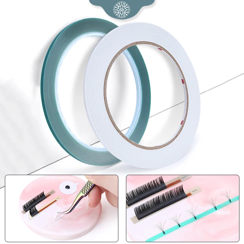 Nowy 40M Fast Volume Fan Tape Graft Pallet Lash Holder 3D Eyelash Extension Lash Display Stand Exclusive Customized Makeup Tool