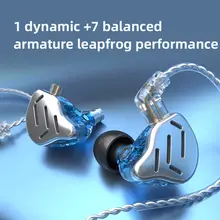 ZAX 7BA 1DD 16 Unit Hybrid In-Ear Earphones #4
