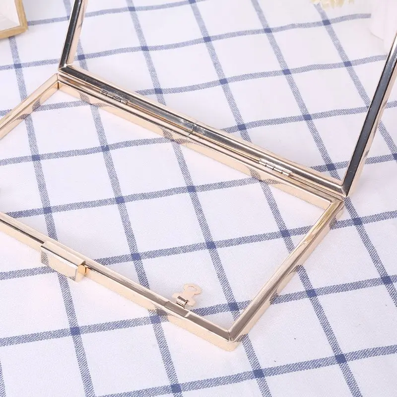 Metal Frame Box Purses Handles for DIY Handbags Evening Bag Clutch Accessories