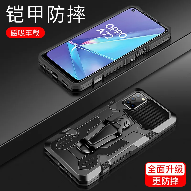 Shockproof Armor Case for OPPO Reno 5, Belt Clip, Holster Cover for OPPO Reno 5, 4G, 5G, CPH2145, CPH2159