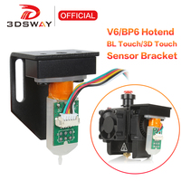 3DSWAY 3D Printer Part V6 Volcano Hotend 3D Touch Sensor Mounting Bracket Adjustable Aluminum Fixed Block BL Touch Auto Leveling