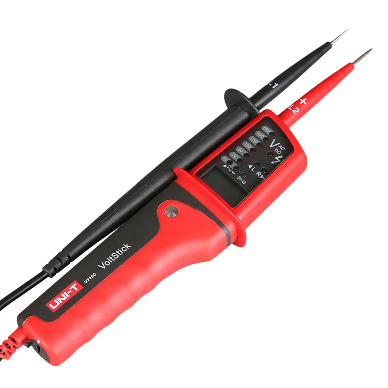 UNI-T AC/DC Tester di Tensione Voltstick Impermeabile Tester di Tensione LED di Indicazione Singolo Piombo L2 di Rilevamento della Tensione