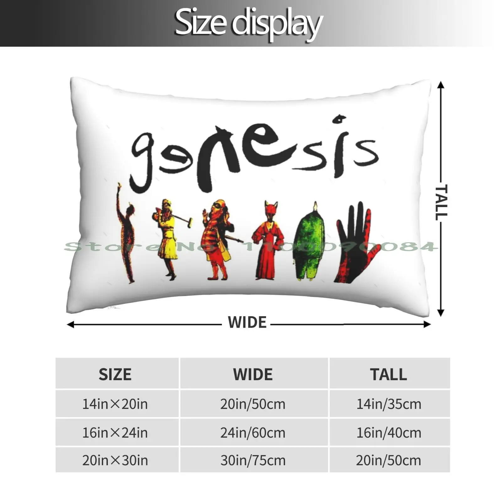 Popular Logo Genesis Pillow Case 20x30 50*75 Sofa Bedroom Your Turn To Die Anime Patchy Arts Cute Cat Boy Catboy Kawaii