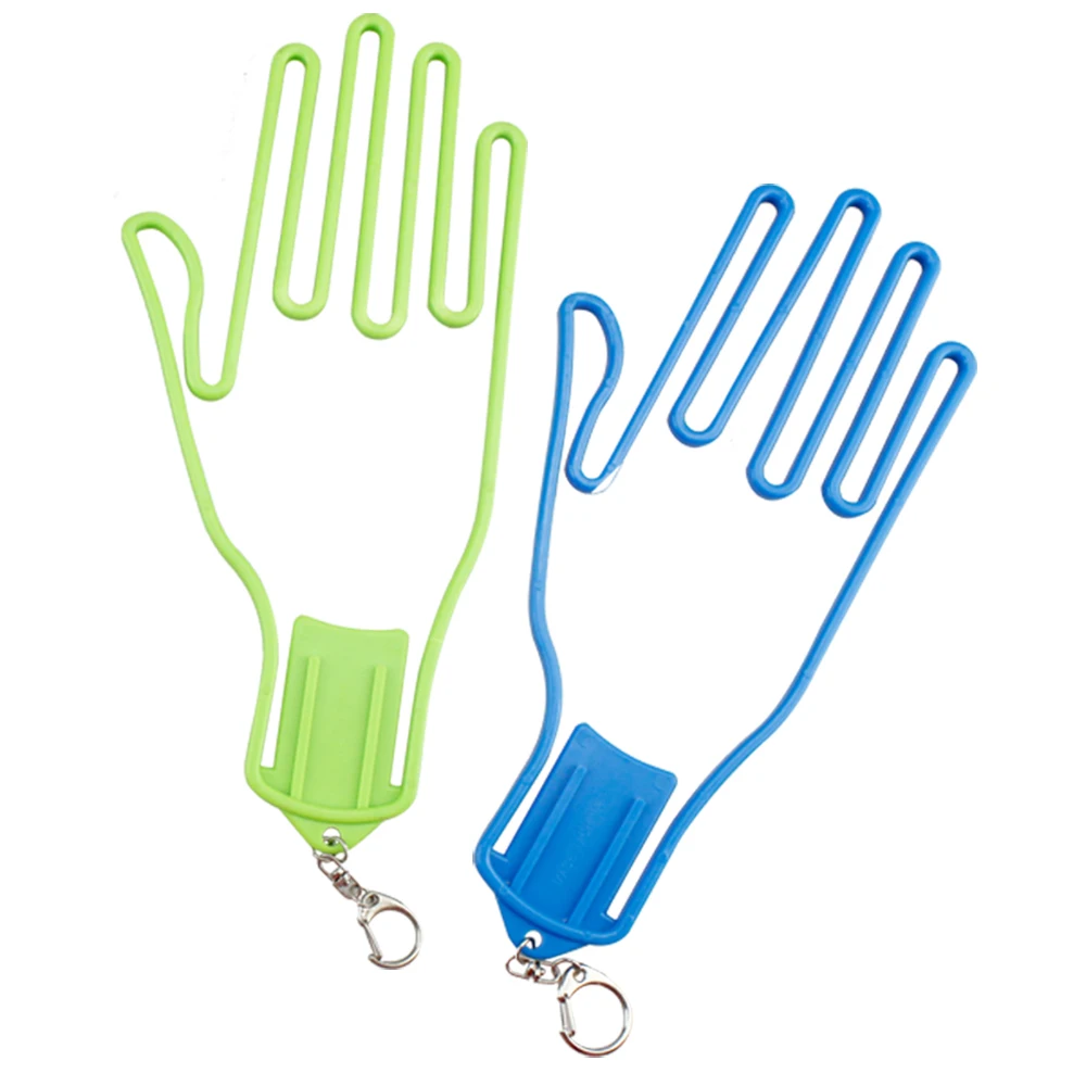 1 Piece Golf Gloves Dryer Plastic Stretcher Hanger Rack Holder Wear 4 Color Supplies Accessories