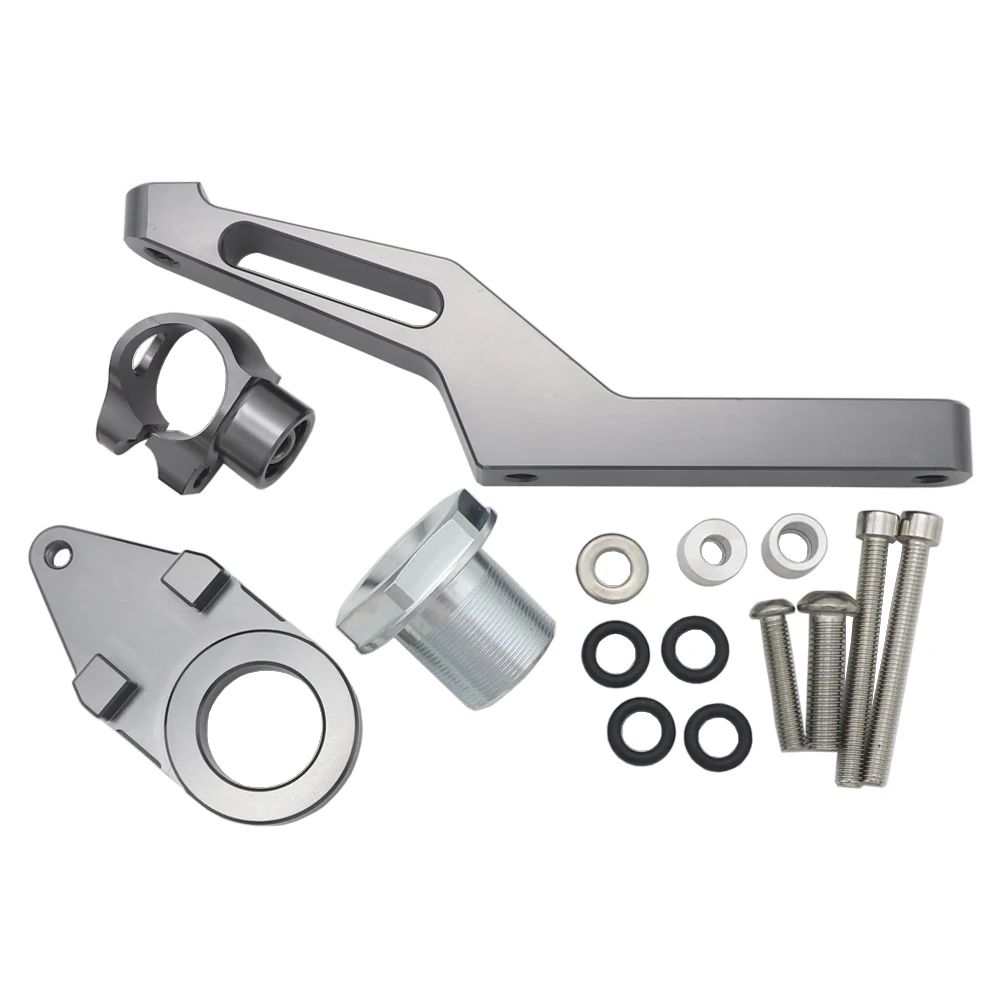 Für Kawasaki Ninja ZX-6R ZX6R 636cc 2009-2025 Motorrad Zubehör NINJA ZX 6R Lenkung Dämpfer Halterung Mount Kit