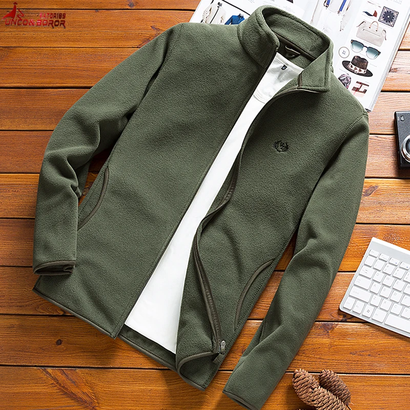 Streetwear Men Fleece Tactical Softshell Military Varsity Jacket outwear Sport Tourism Mountain Camping Coats men Army jackets