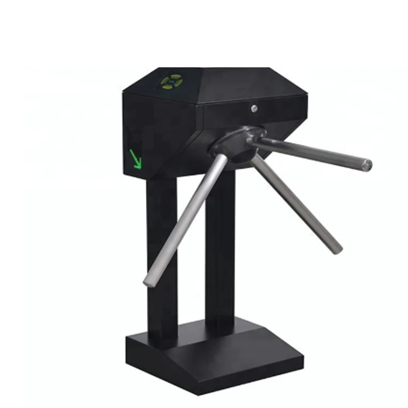 Smart RFID Semi-Automatic Access Control System Vertical Tripod Turnstile