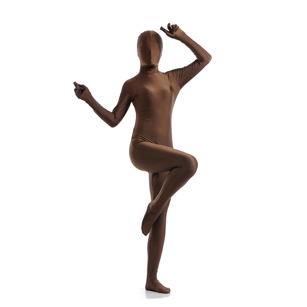 Disfraces Zentai personalizados de cuerpo completo, ropa de Cosplay de Spandex, traje de piel, Catsuit, Disfraces de Halloween, Body para adultos