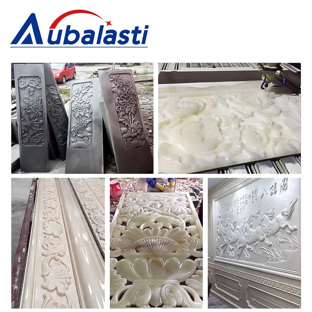 Aubalasti Melt Melting CNC Stone Carving Router Bit Stone Carving Tools Deep Relief Lettering Granite Diamond Engraving Tool