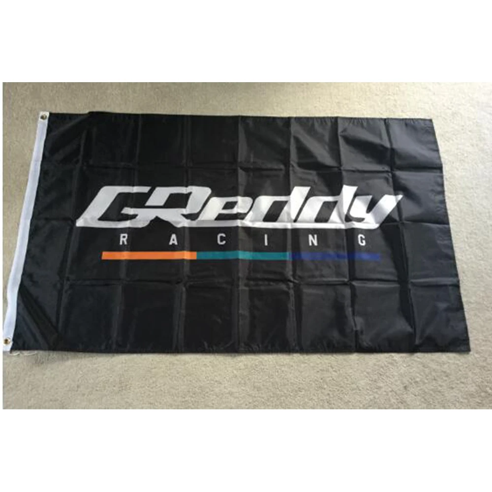 Custom Gift 3x5ft Polyester Flag with Greddy Banner 3ftx5ft