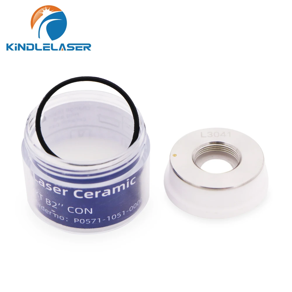 Kindlelaser Laser ceramica 32mm/ 28.5mm OEM Raytools Lasermech supporto ugello Bodor per testa di taglio Laser in fibra