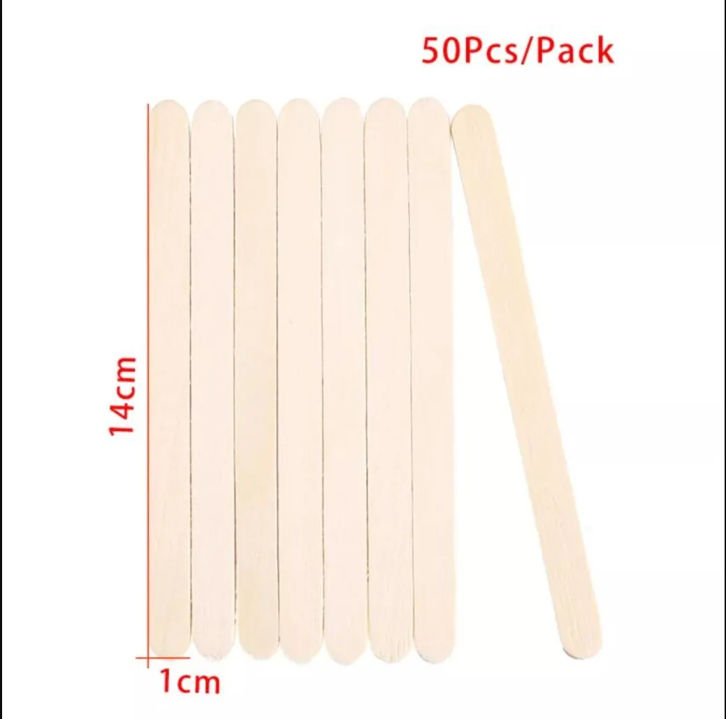 50/100/150 Stuks Hars Tool Epoxy Roerstokje Popsicle Ijs Stok Handgemaakte DIY Hars Schimmel Hout ijs Pop Sticks Maken Gereedschap