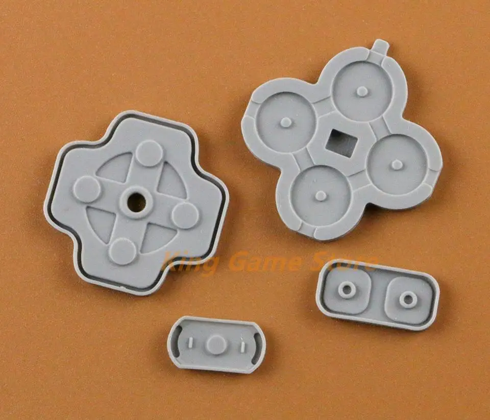 

30sets/lot Replacement Conductive Rubber Pad Buttons Set For Nintendo New 3DS abxy keypad For New 3DS