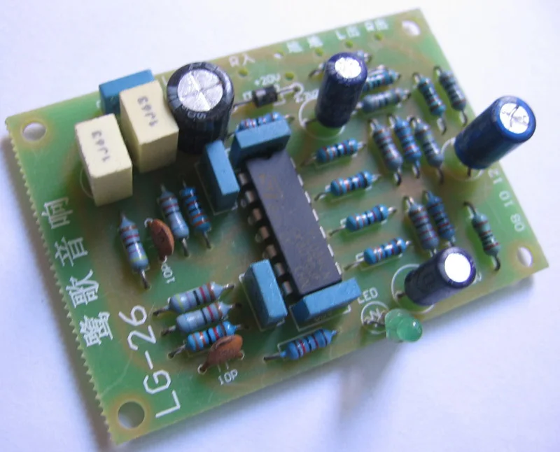 Extend and Compensate the Low Frequency of Small-diameter Speakers with High-pass Filter Circuit Board LG26