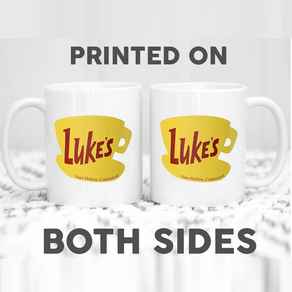 Luke's Diner Mug Stars Hollow Connecticut Gear Gilmore Girls Inspired Mugs Lukes Diner Cup Luke's Diner Coffee Mugs Fan Gift