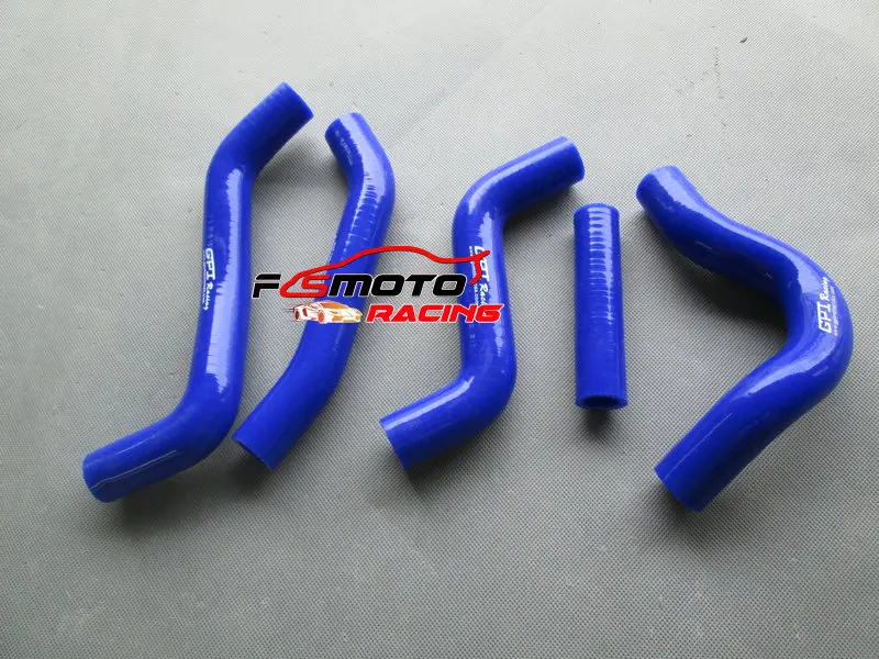 Silicone Radiator hose for 2007-2009 Suzuki RMZ450 2007 2008 2009