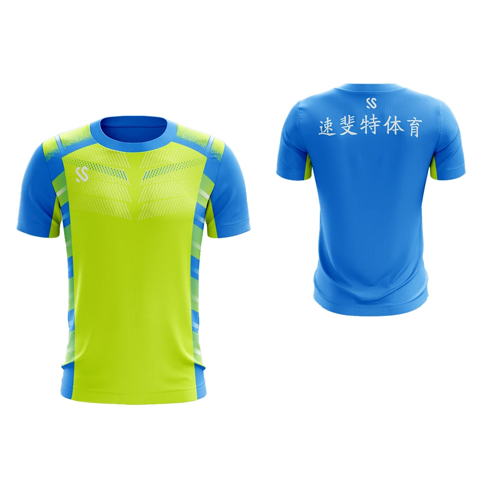 Wholesale Custom Soccer Jerseys T-shirt Tennis Shirts Badminton Shirts Table Tennis  Bowling Shirts Men/Women/Kids