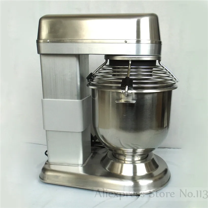 20L Commercial Stand Food Mixer Stainless Steel Egg Beater Electric Dough Mixer 1000W Three Heads Replacement 220V 110V