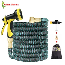 Thicken Garden Hose Expandable Magic Flexible Watering Hoses Jardin Water Pipes Shrink Car Wash Spray Gun Tuinslang Irrigation