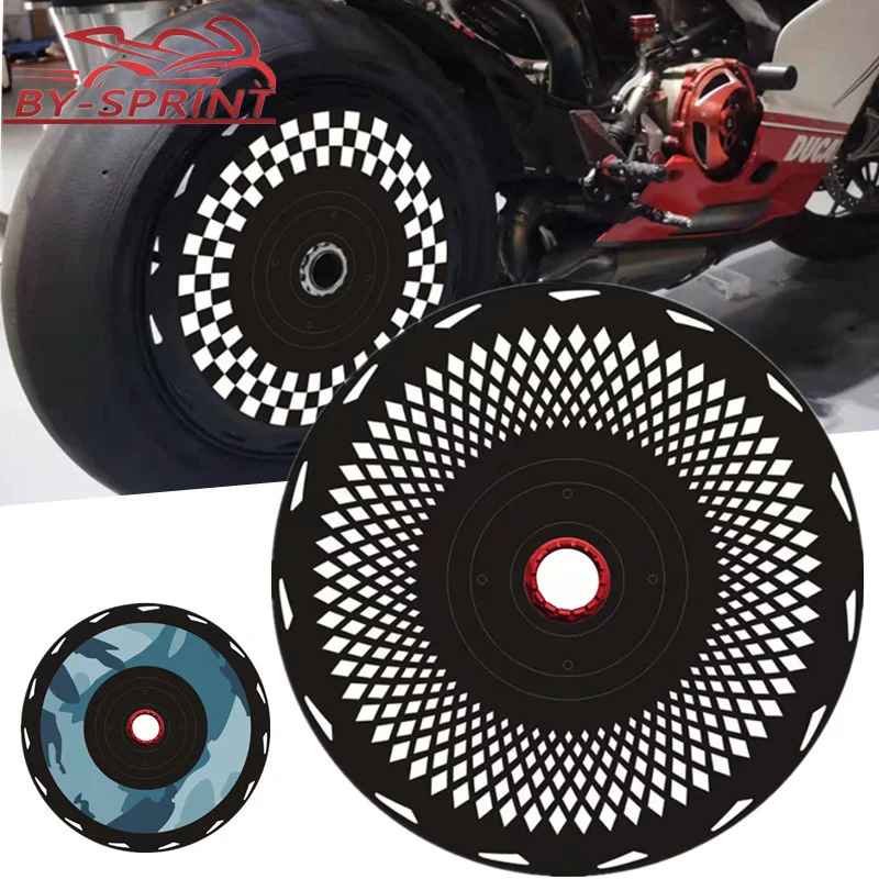 

BYSPRINT NEW Modified Wheel Protective Cover For Ducati 1199 Panigale R/S/Tricolore Panigale V4/V4S/V2 Rear Gear Wheel Rim Cover