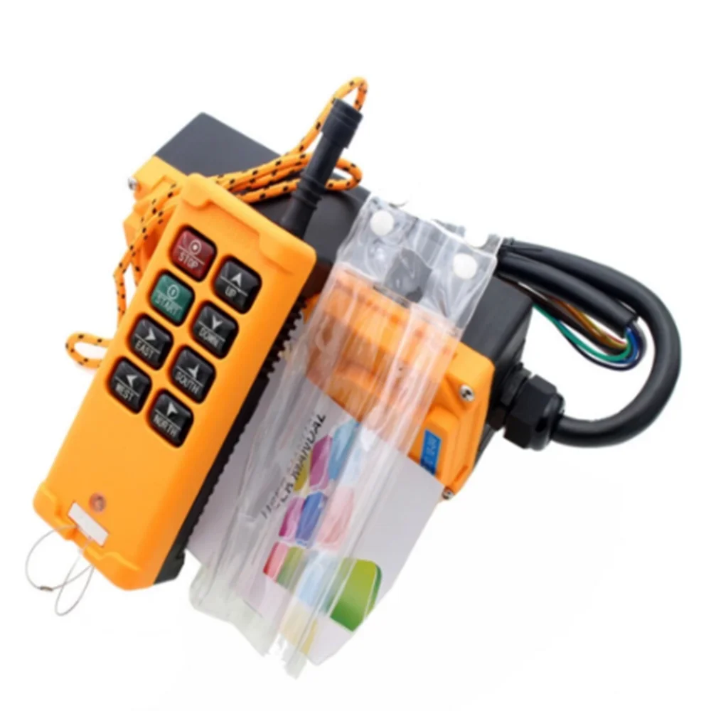 

HS-8 8 keys industrial remote controller switch 1 transmitter + 1 receiver Crane Transmitter