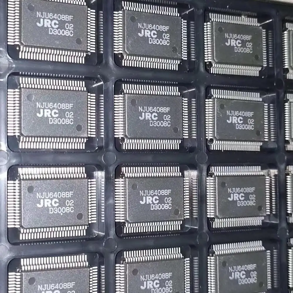 5 قطعة/الوحدة NJU6408BF QFP80 جديد 100% الأصلي شحن مجاني