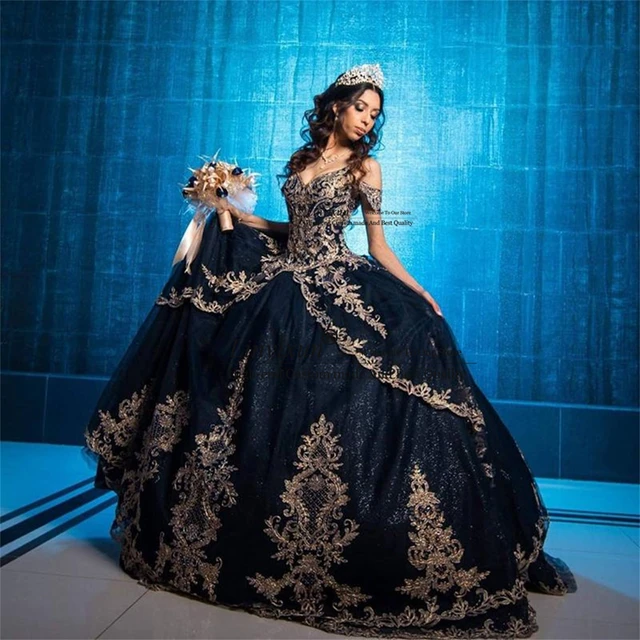 15 Quinceanera Navy Blue Dresses Princess Blue Quinceanera Dresses 2023 Aliexpress