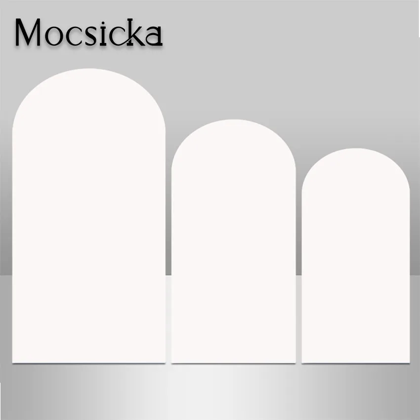 

Mocsicka Customize Arch Covers Backdrop Cover for Party Cylinders Decorations Doubleside Elastic Fabric Arch Photo Background