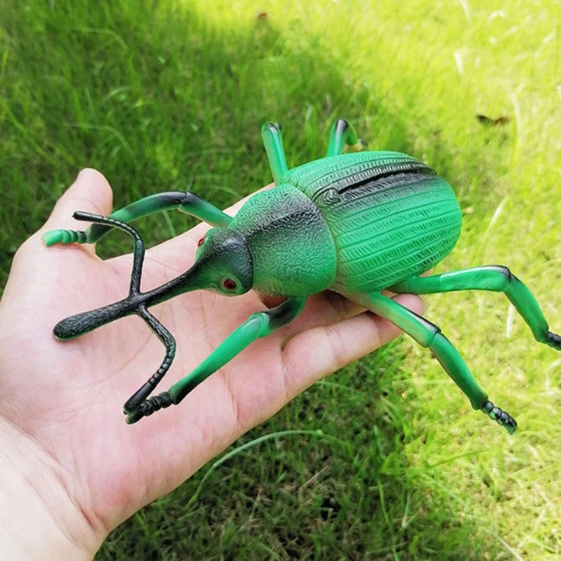 Figura realista de animales salvajes para niños, juguete educativo, ornamento