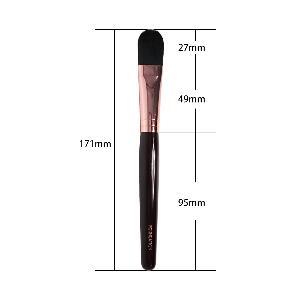 CT  Brand- Foundation Makeup Brush Cream Foundation Brush Face Contour Foundation Brush Luxury Foundation Makeup Tool