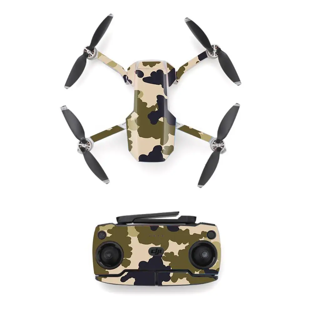 Camouflage Style Waterproof skin Sticker for DJI Mavic Mini Drone And Remote Controller Decal Vinyl Skins Cover 8 Styles