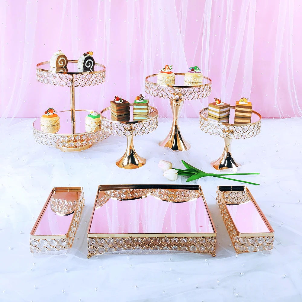 

4-8pcs cake stand cupcake tray cake tools home decoration dessert table decorating party suppliers Wedding Display