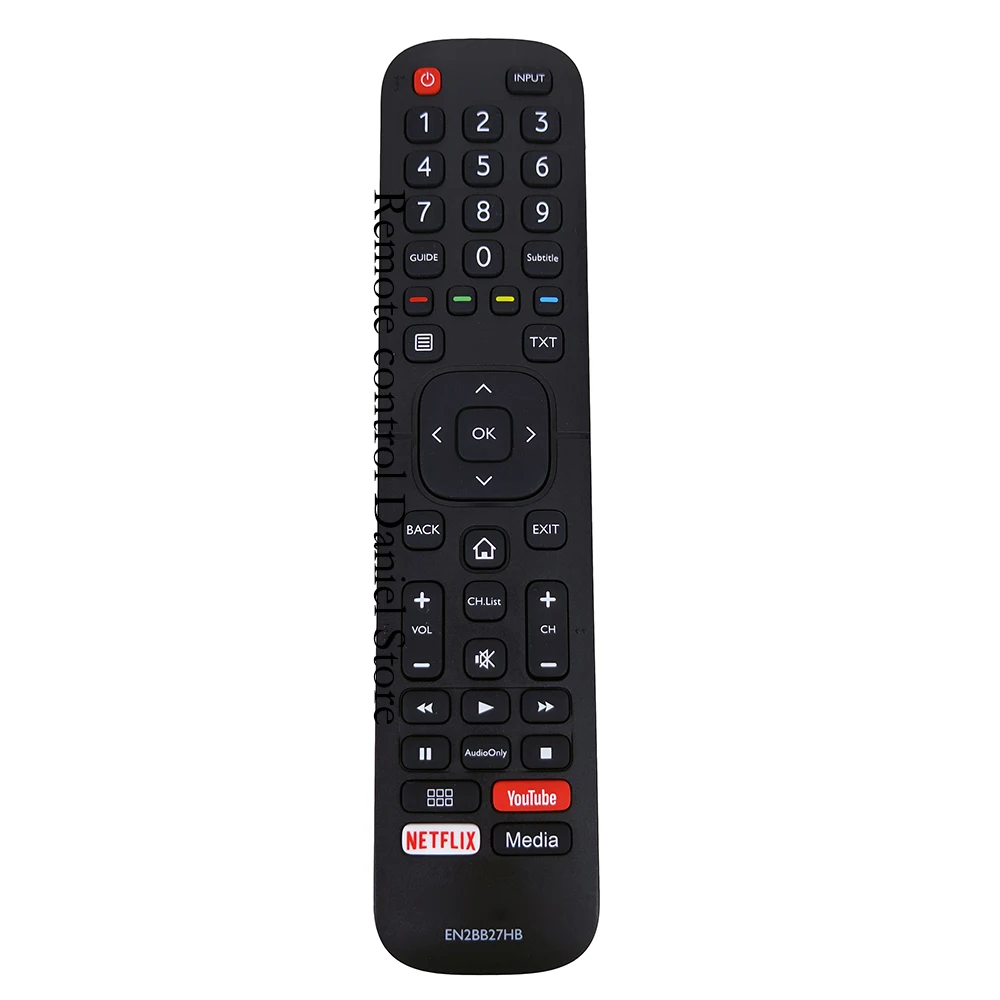 NEW Original EN2BB27HB Remote control FOR Hisense TV with YouTube Netflix Media Buttons H32A5600 H32AE5500 H39A5600 H39AE5500