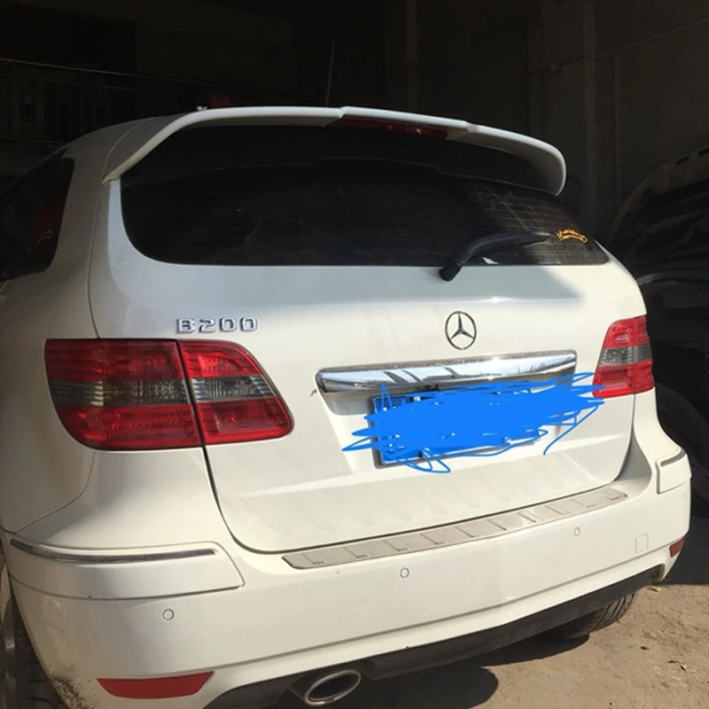 For Mercedes Benz B-Class B200 2009 2010 2011  high quality ABS Spoiler Gloosy Black Tail Wing Lip Spoiler