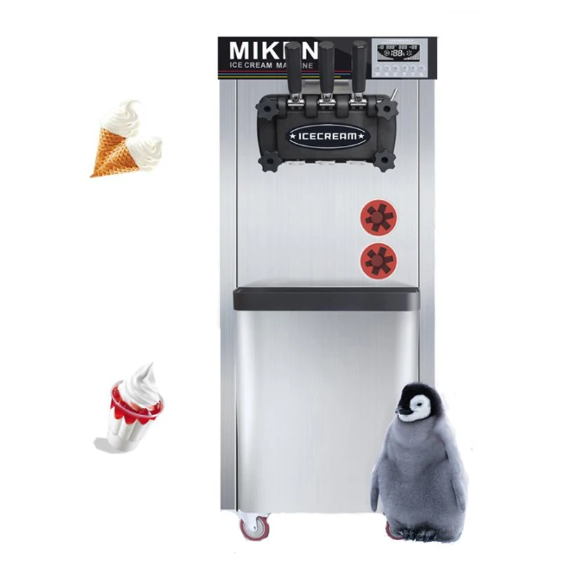 

The best quality ice cream machine newly designed soft ice cream machine stainless steel ice cream maker for sale at low prices