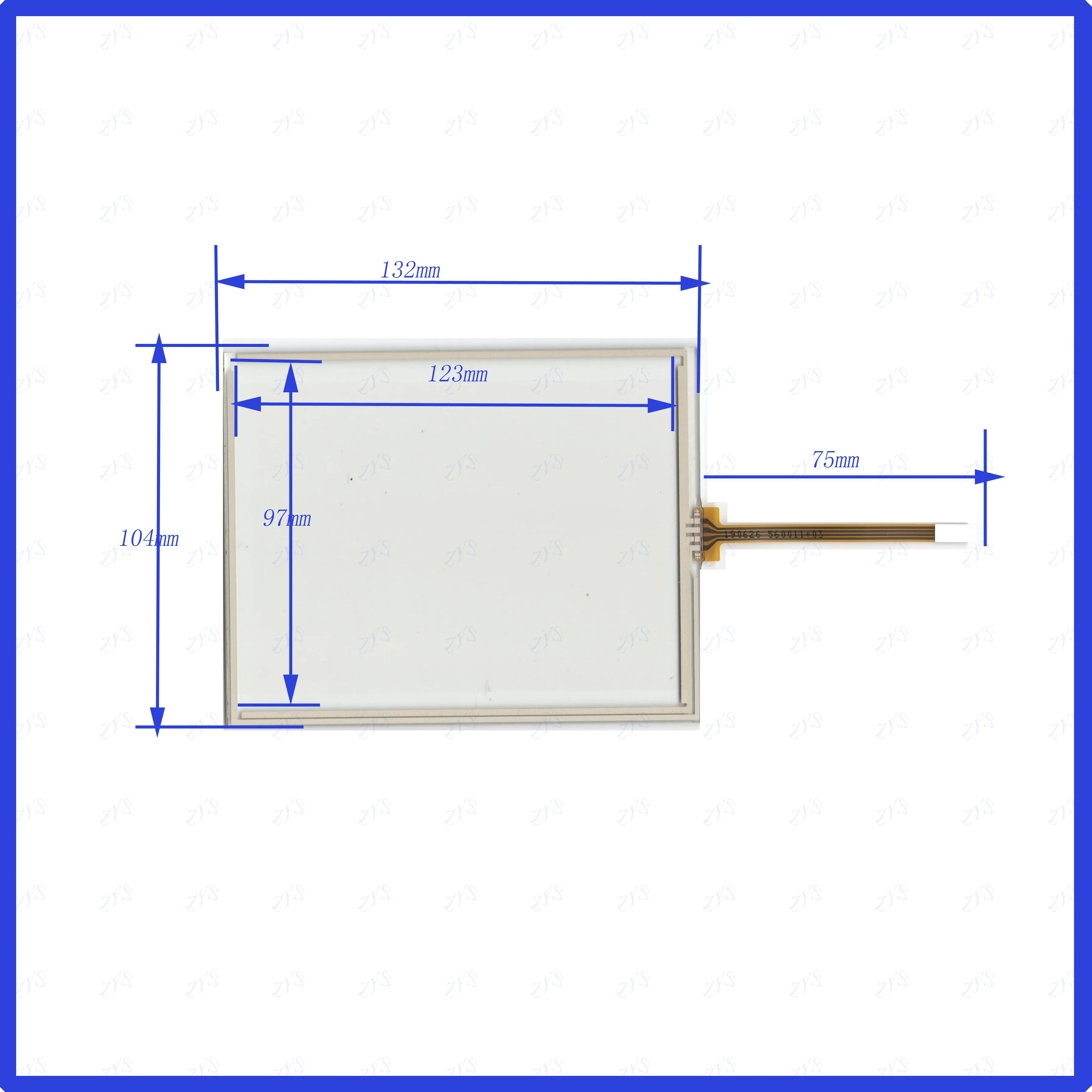 

132*104mm 5.7inch For Car DVD touch screen panel this is compatible TouchSensor FreeShipping