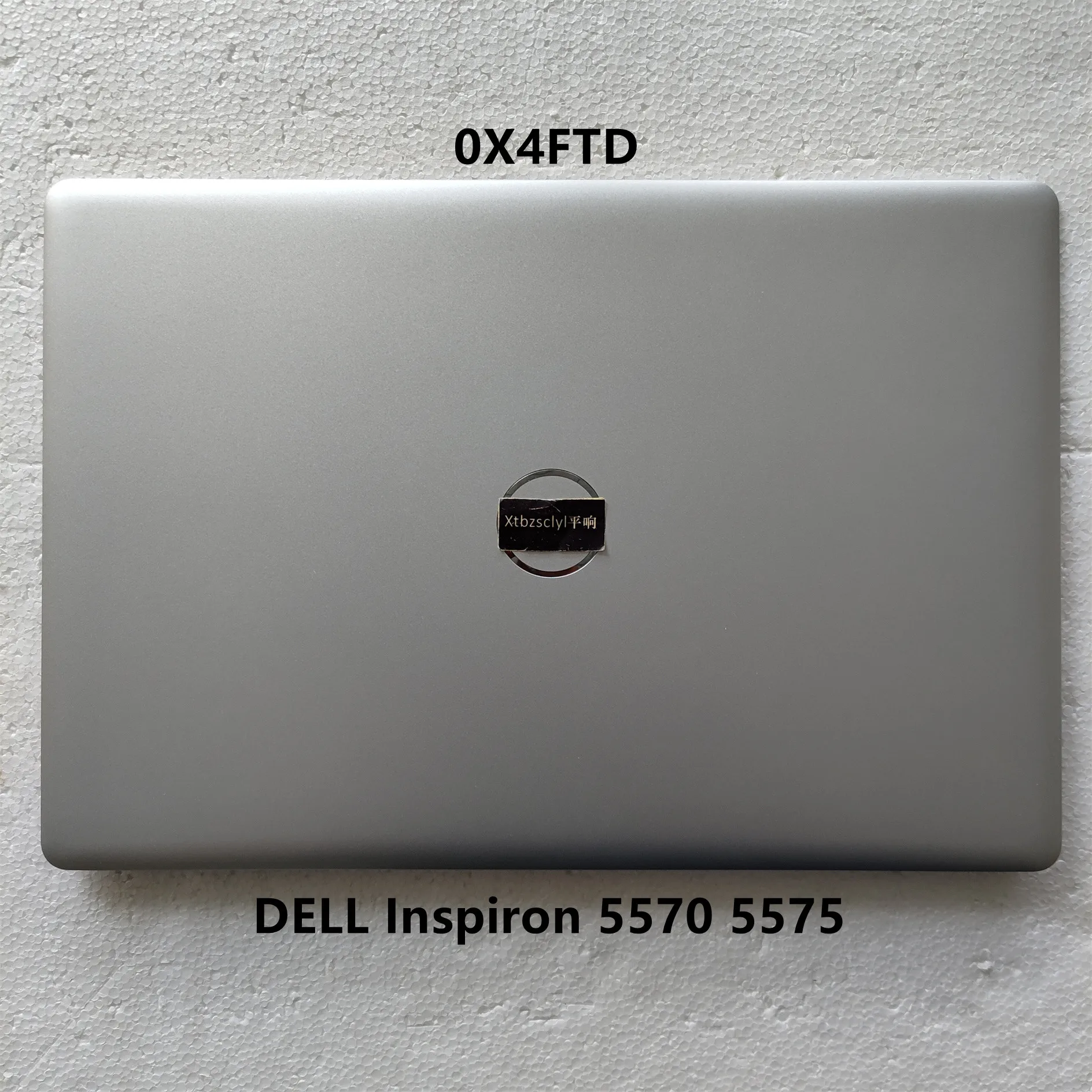 para dell inspiron 15 5570 ins5575 prateado um escudo de tela lcd capa traseira superior 0x4ftd x4ftd novo 01