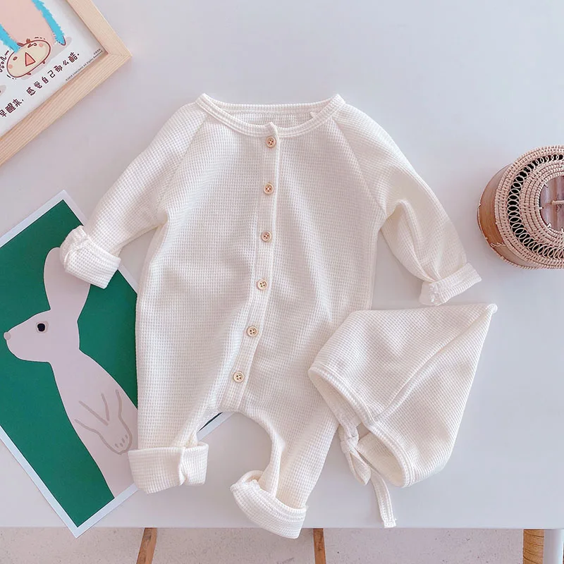 MILANCEL Autumn Baby Clothes Knitted Romper Casual Infant Outfit