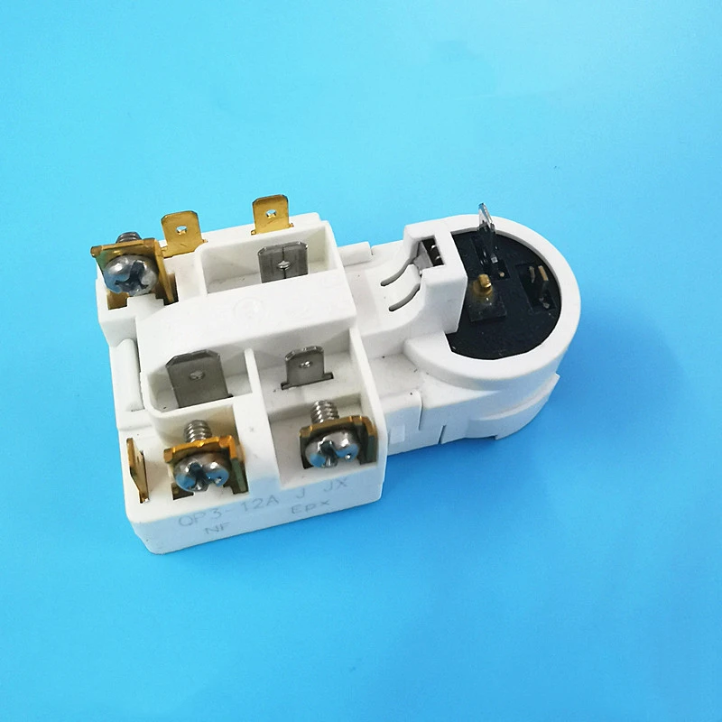 Refrigerator Freezer Compressor Replacement Parts QP3-12A PTC Starter/Start Relay and Overload Protector for Haier Fridge