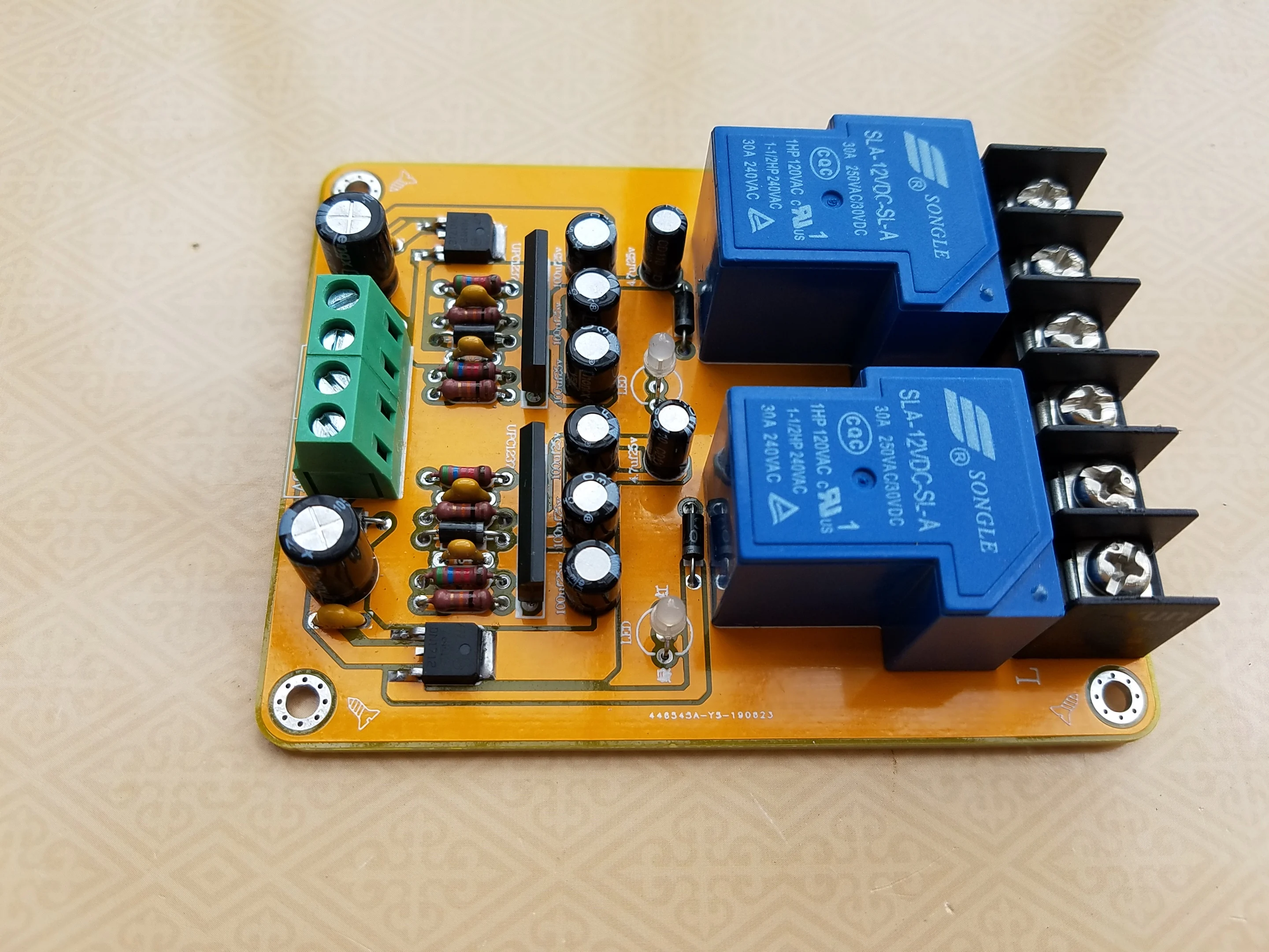 

UPC1237 Power Amplifier Speaker Protection Circuit Board Boot Delay DC Protection Support BTL Power Amplifier Board