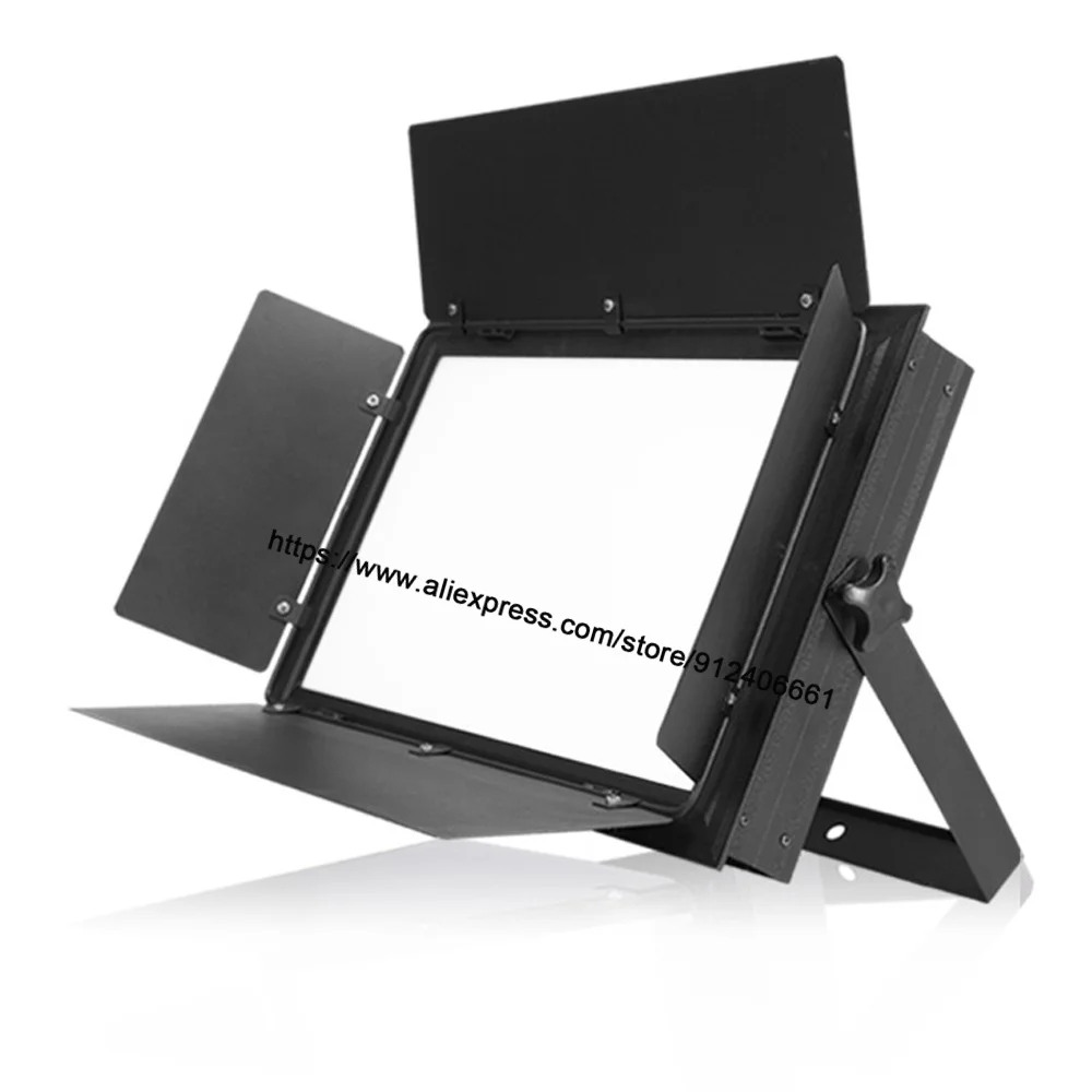 LED 150W Tri Color Soft Light DMX512 Control Cold and Warm White Photography Surface Light Conference Room Studio TV Station