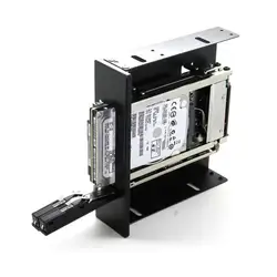 HDD Fall Halter Interne Dual Bay 2,5 zoll SATA SSD HDD Festplatte Gehäuse Fach Mobile Rack