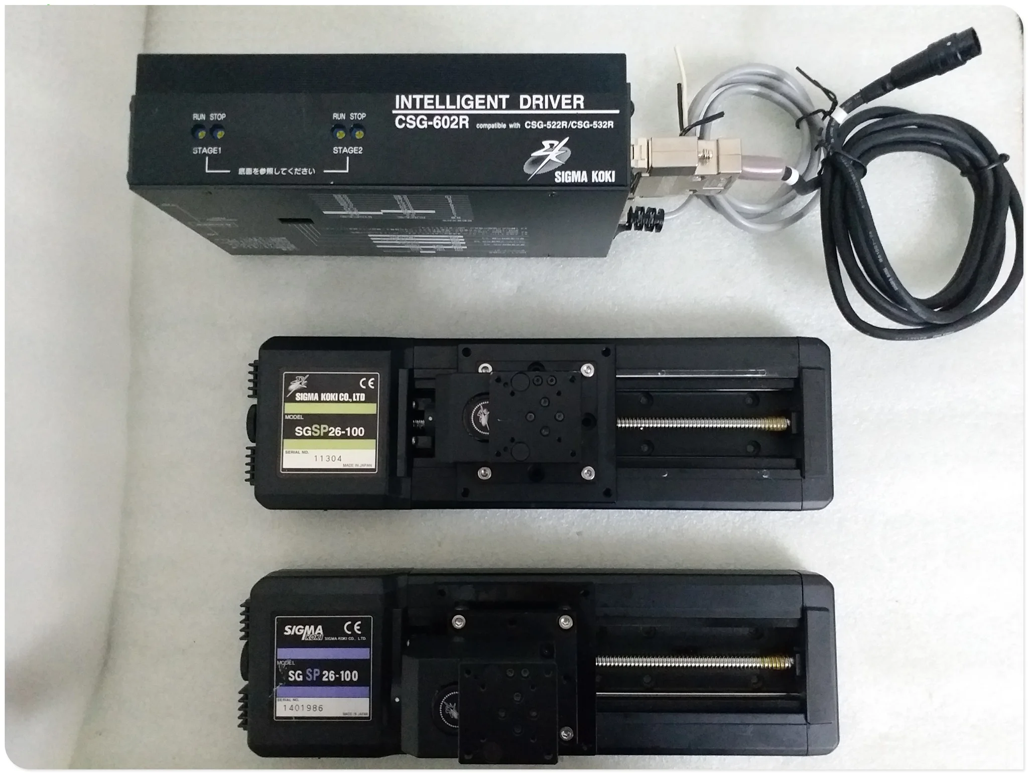 

SGSP26-100 SGSP40-5ZF CSG-602R SIGMA electric platform 95% new