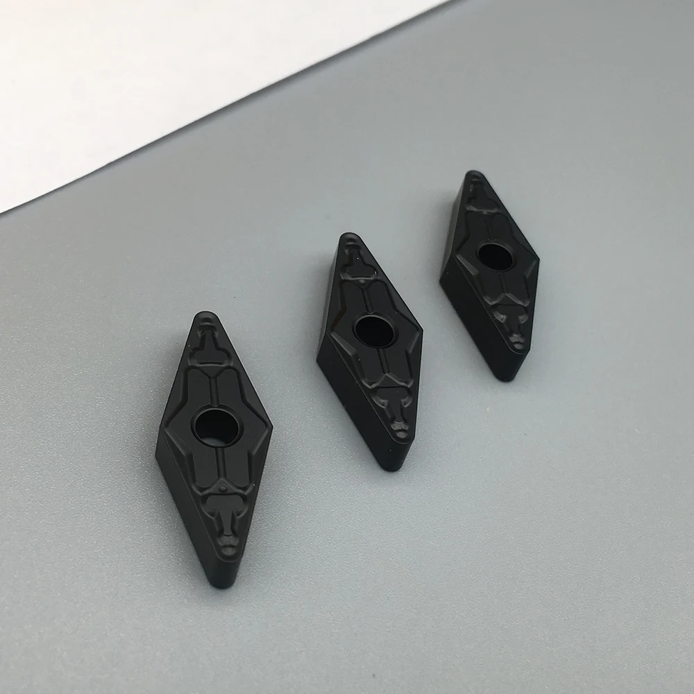10 pcs vnmg160412 tm ft4125 선삭 공구 용 cnc 공구 초경 선삭 인서트 강철 선반 공구 용 초경 선삭 공구