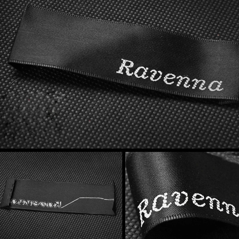 

Индивидуальные этикетки для одежды, тканые этикетки, бирки для одежды, вышитые бирки/логотипы с вырезами, индивидуальный материал HangTag для одежды, мягкий материал