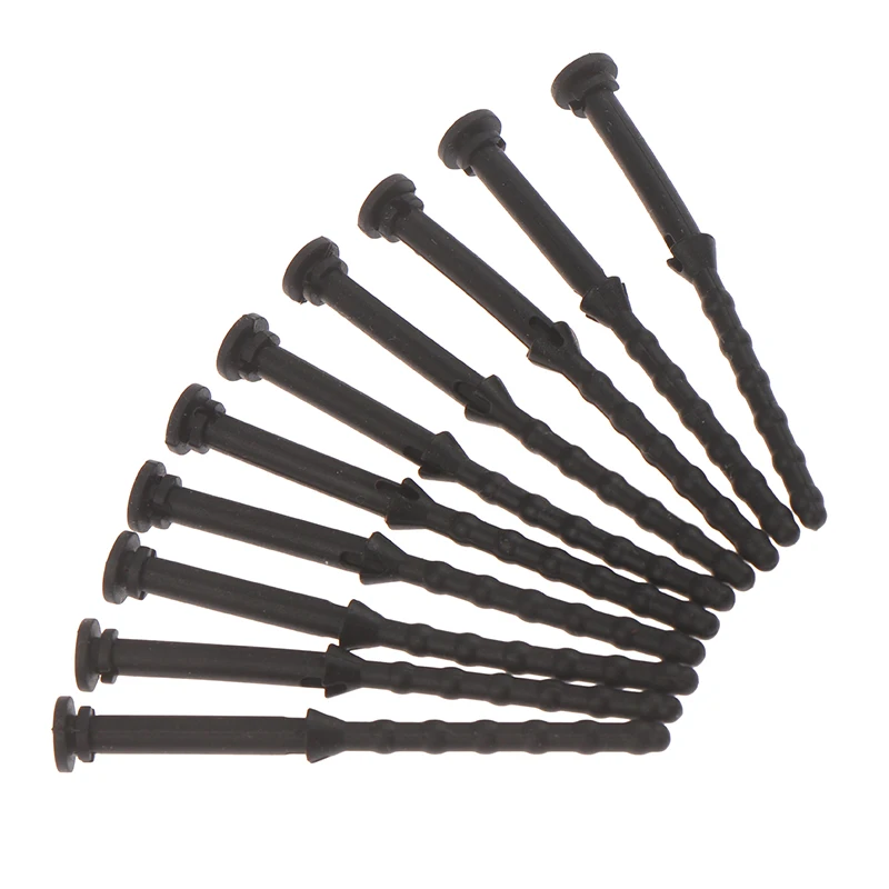 10Pcs/lot 65mm Noise reduction nail Mouting Pin Anti Rivets Computer PC Case Fan Silicone Shock Absorption Vibration